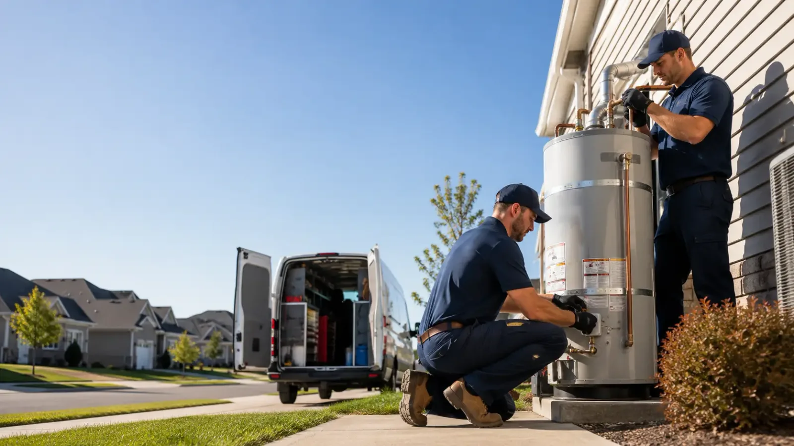 Water Heater Installation in Hallieford, VA